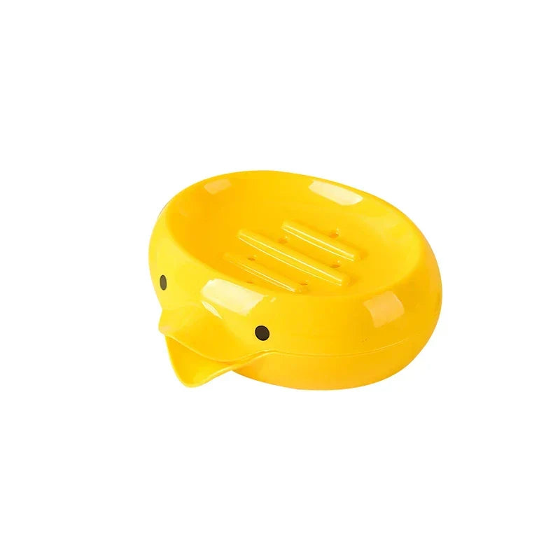 Round Duck-Shaped Soap Dish
