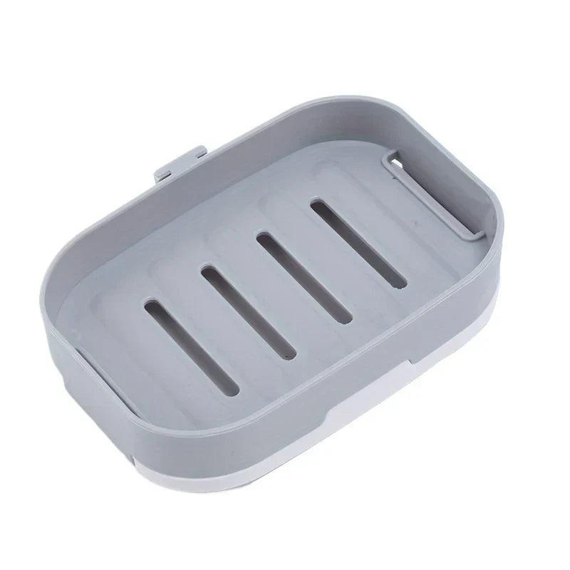 Covered Soap Dish with Removable Drain Tray - Product Image 1