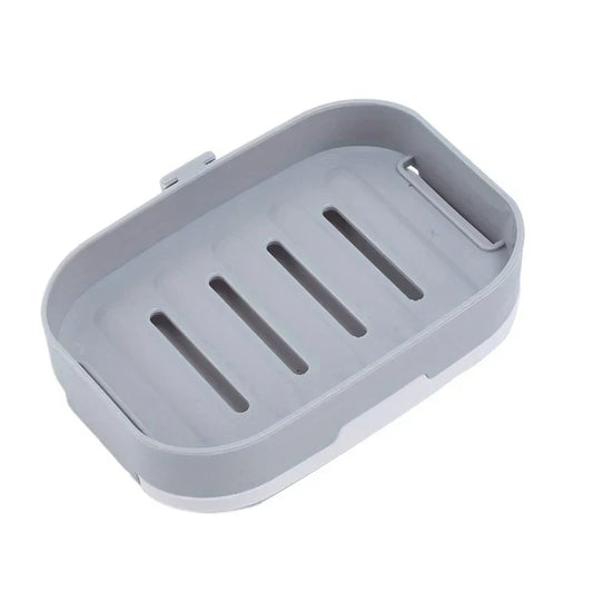 Covered Soap Dish with Removable Drain Tray - Product Image 1