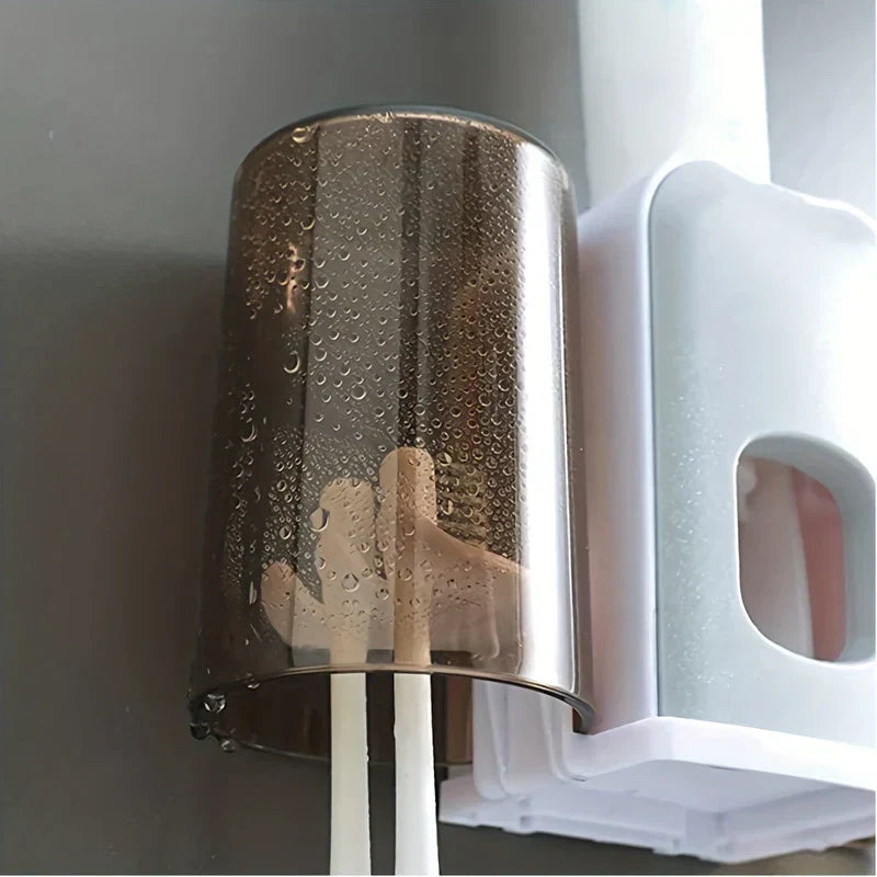Countertop Toothbrush Stand with Rinse Cup - Product Image 3