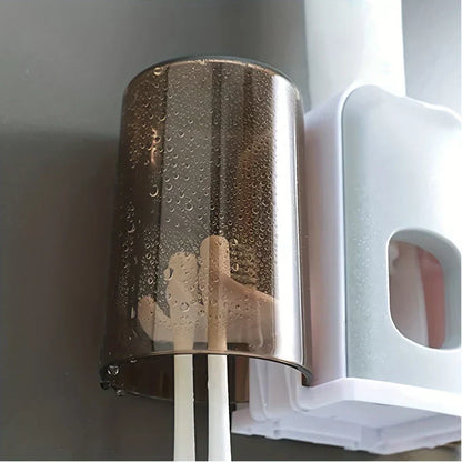 Countertop Toothbrush Stand with Rinse Cup - Product Image 3