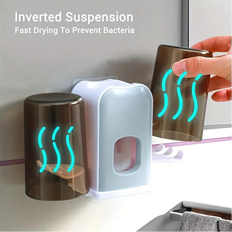 Countertop Toothbrush Stand with Rinse Cup - Product Image 5