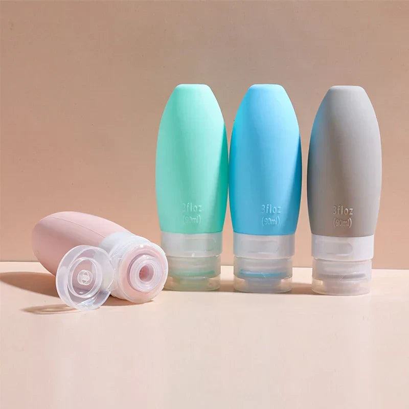 Four-Piece Refillable Travel Bottle Set - Product Image 2