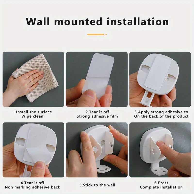 Adhesive Electric Toothbrush Wall Holder - Product Image 8