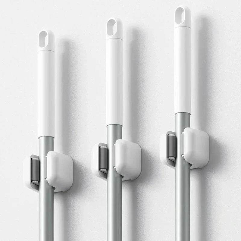 Wall-Mounted Mop and Broom Organizer - Product Image 2