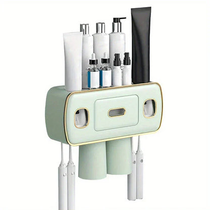 Wall-Mounted Toothbrush and Toothpaste Station - Product Image 14
