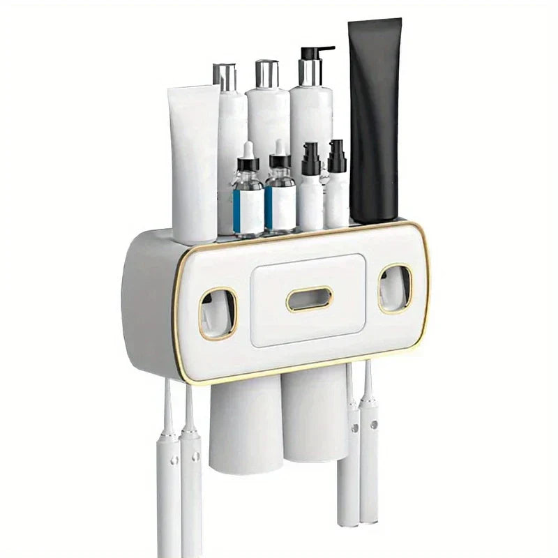Wall-Mounted Toothbrush and Toothpaste Station - Product Image 18