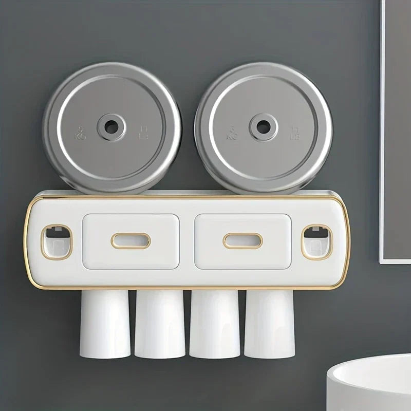 Wall-Mounted Toothbrush and Toothpaste Station - Product Image 16
